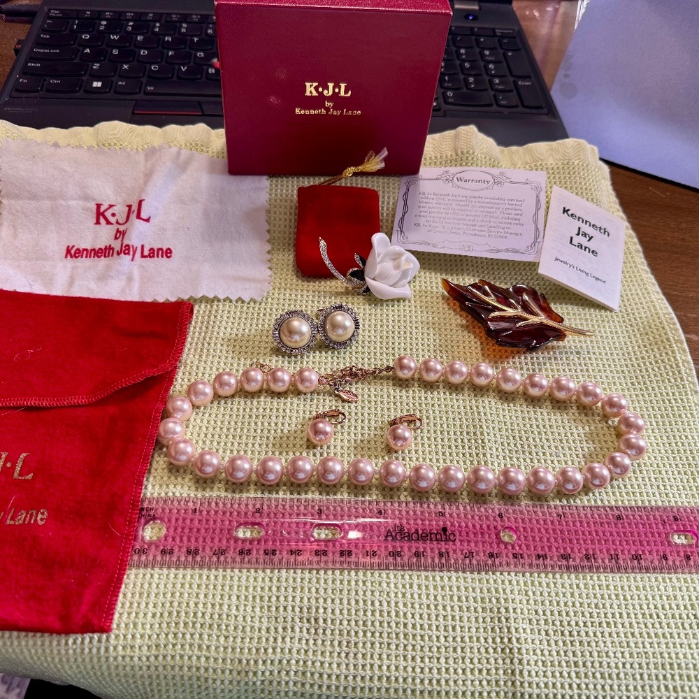 Kenneth Jay Lane Kjl Jewelry Lot - image 1